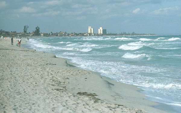 Beach view in Varadero