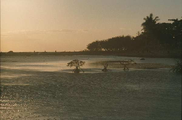 Sunset impression on Playa Ancon / Trinidad