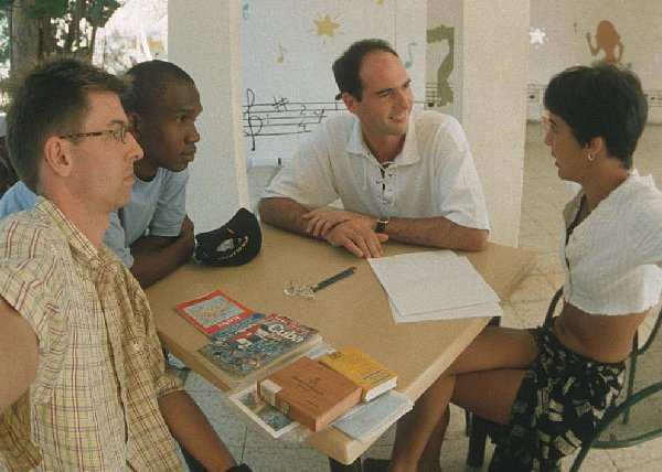 Spanish lessons with Jenny at hotel CostaSur, Trinidad