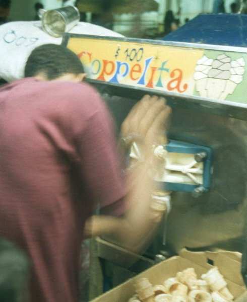 Coppelita, the small version of the famous cuban ice parlors Coppelia