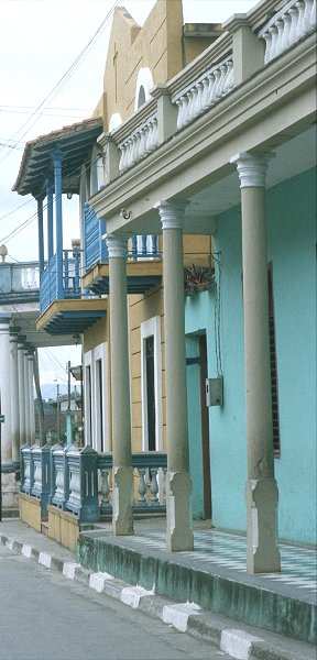 Street scenery in Baracoa