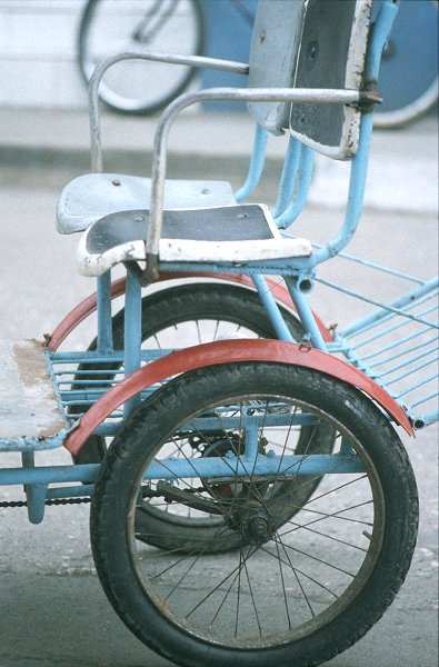 Cuban "Peso" taxi, for which you as tourist pay one dollar
