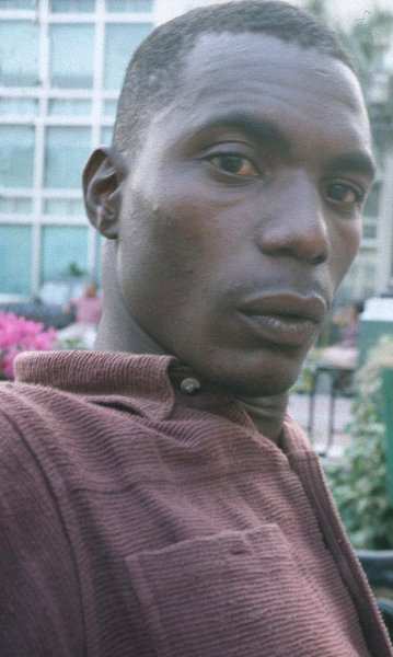 Young man in Santiago, who showed us around the place.