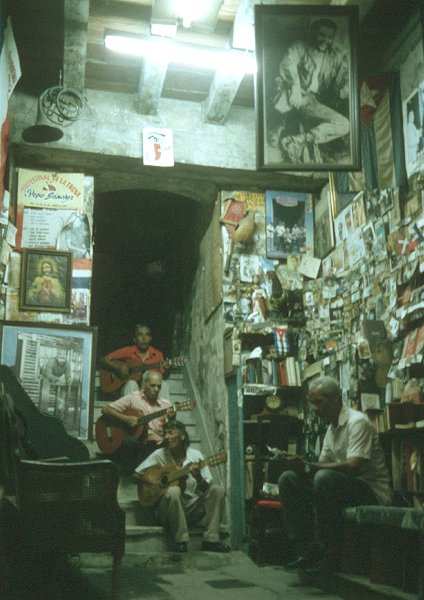 The "Trio Cubaney" of Santiago de Cuba. The music is superb