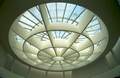 Ceiling window of the circular entrance hall