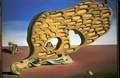 A shot of one of the probably more costly exhibits: Salvador Dal&iacute;, something about his Mother.