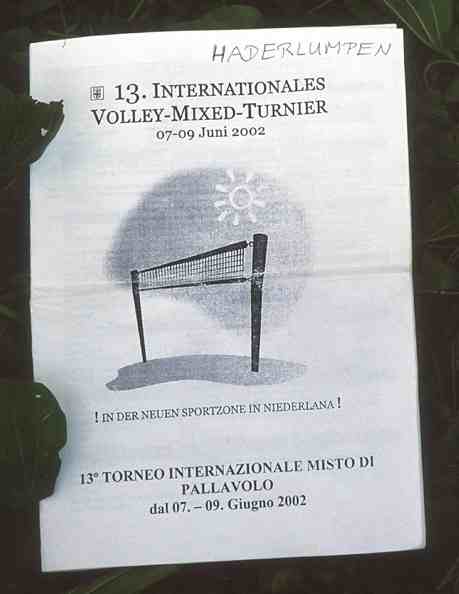 13tes (!) Volleyballturnier in Lana