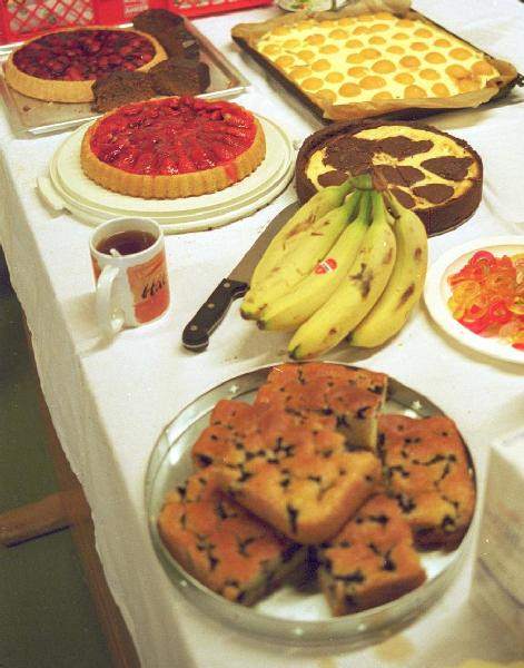 Für Verpflegung war gesorgt