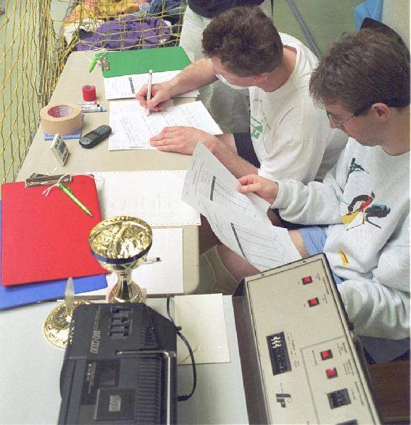 Auswertung der Spielbögen