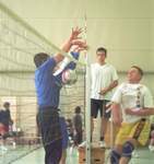 Tierisch ! Keine Chance für den Block.